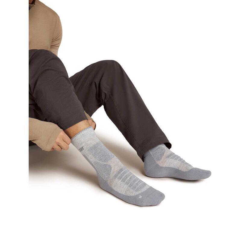 Icebreaker M Merino Hike+ Heavy Crew image number 1